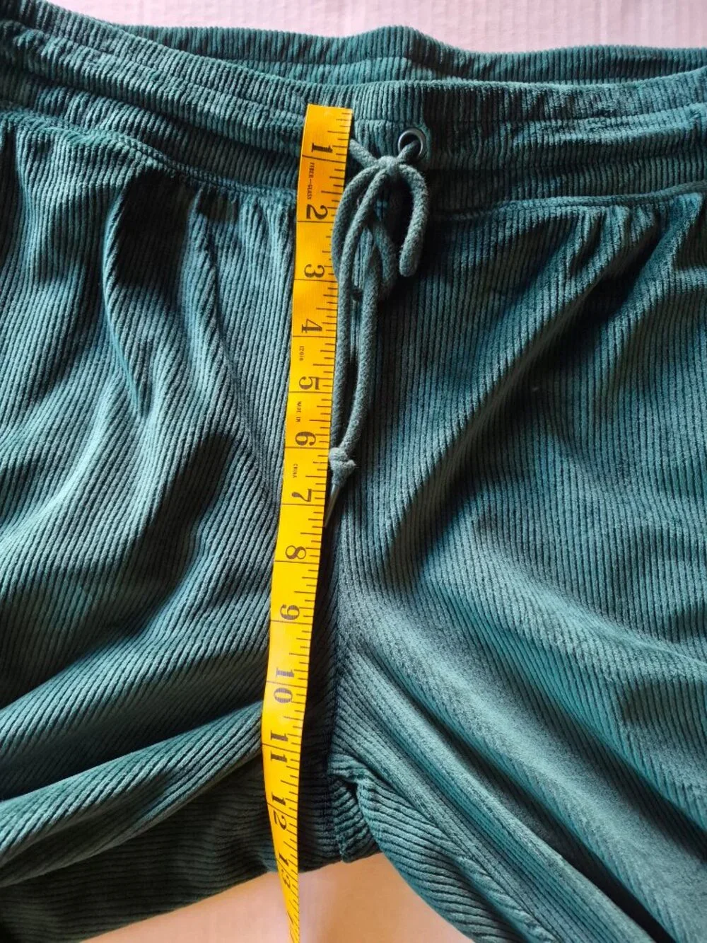 Lou and Grey Emerald Green Velour Matching Two Piece Lounge Set Large